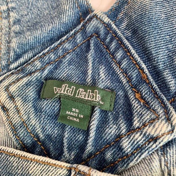 Target Wild Fable denim overalls - Picture 7 of 8